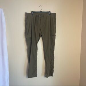 The North Face Cargo Hiking Pants Womens 16 Olive Green Utility Outdoor Trail